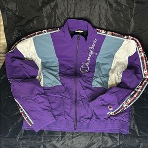 Champion Purple and Gray Jacket